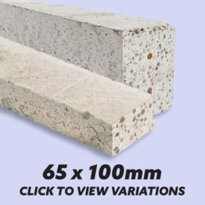 Texture Prestressed Concrete Lintel 65 x 100 x Variable Lengths