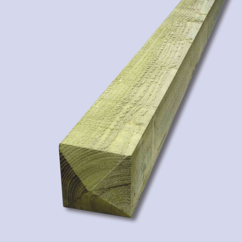 Green Timber Fence Posts