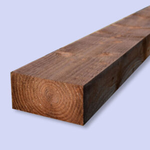 New Treated Timber Sleeper Brown
