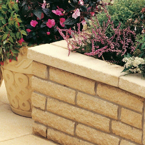 Textured Coping Stone Buff - MBS Building Supplies