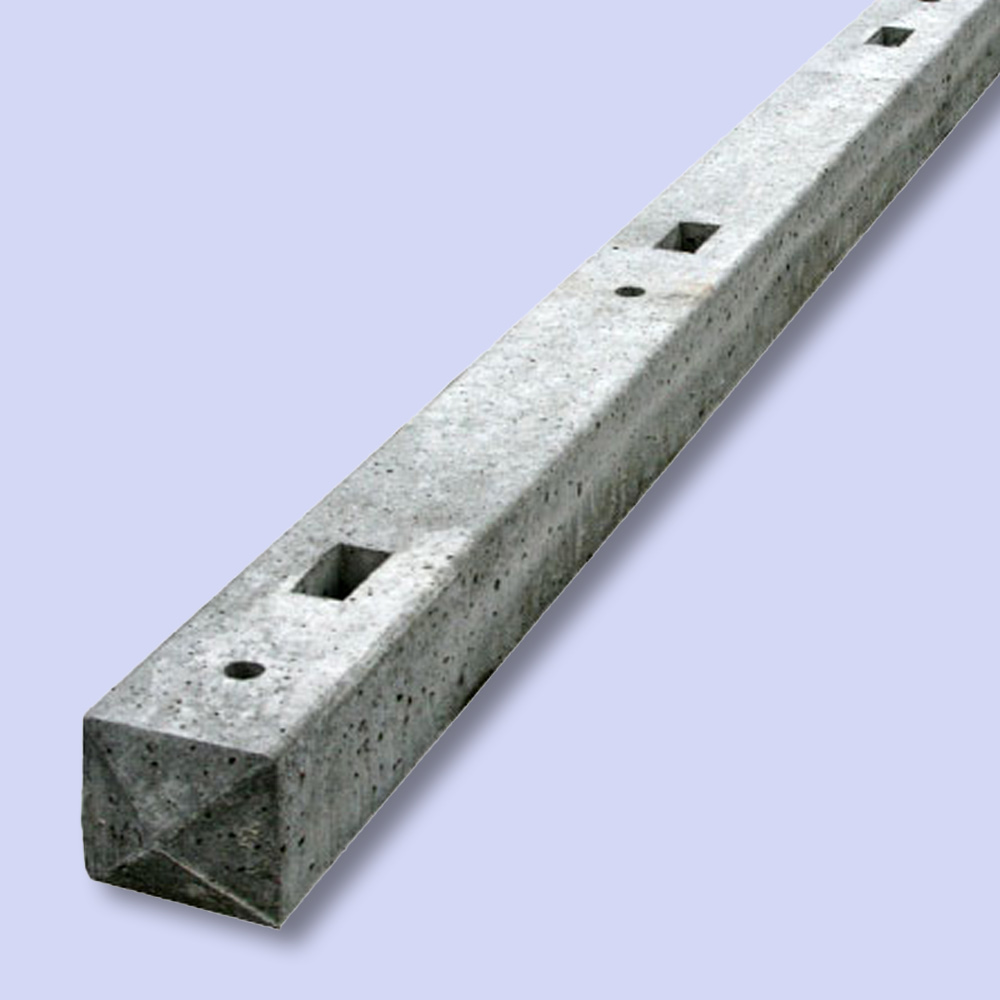 Concrete Mortised Posts