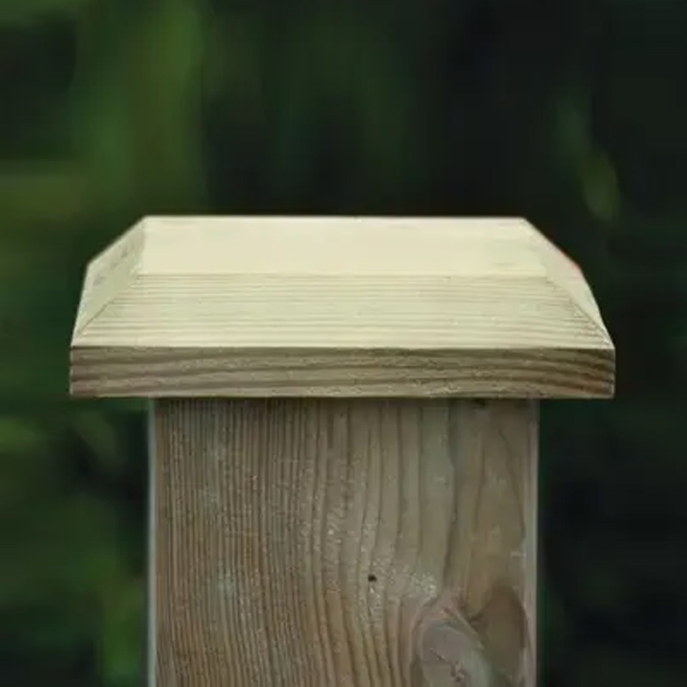 Fence Post Cap Green