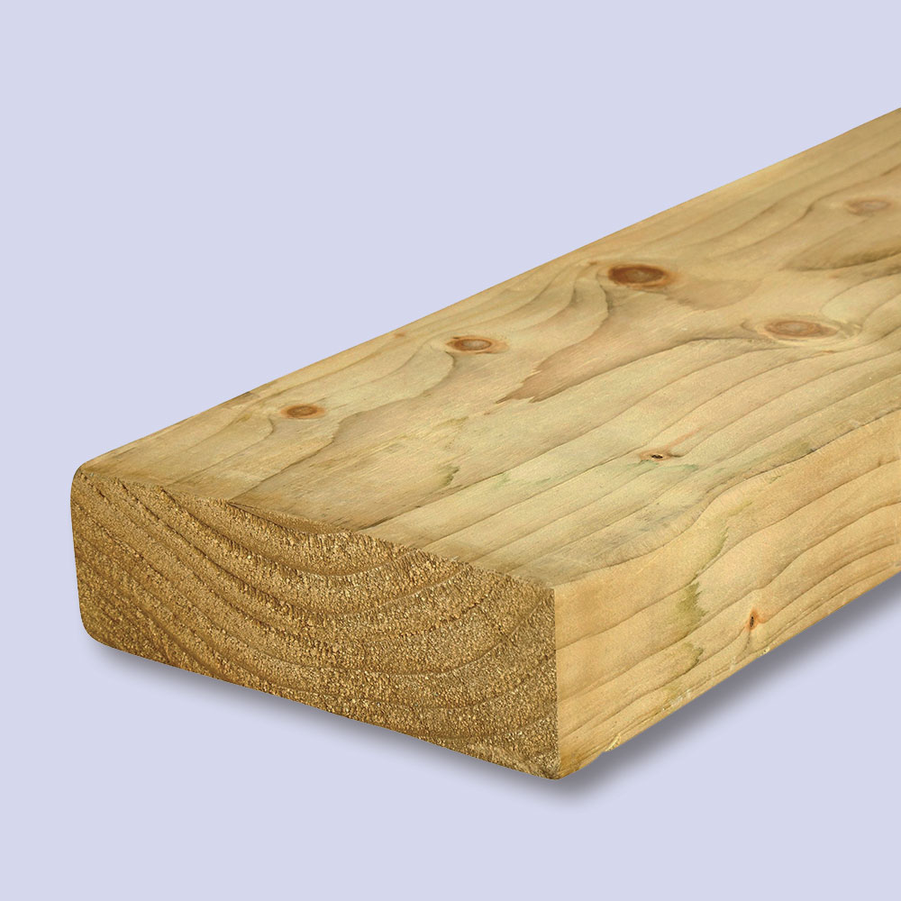 Treated KD C16/C24 Timber 47mm x 150mm (6x2)