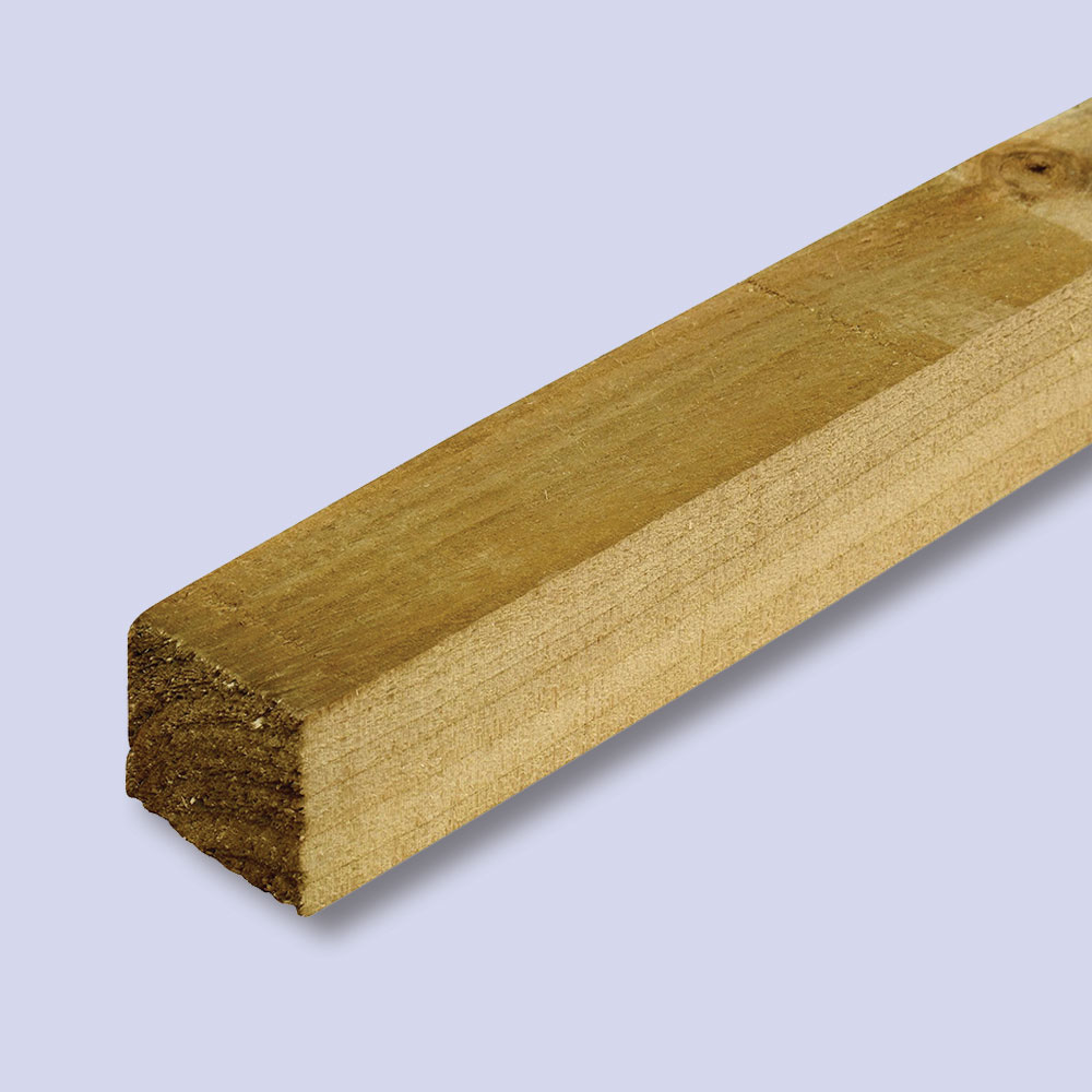 Treated KD C16/C24 Timber 47mm x 50mm (2x2)