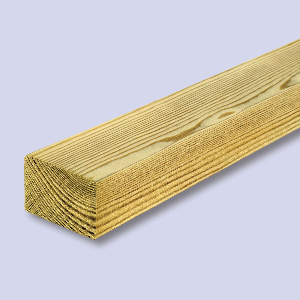 Treated KD C16/C24 Timber 47mm x 75mm (3x2)