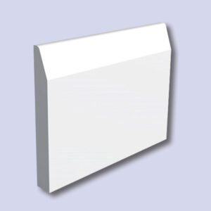 MDF Chamfered and Round Ovolo Skirting