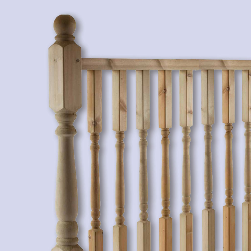 Q Deck Colonial Spindle