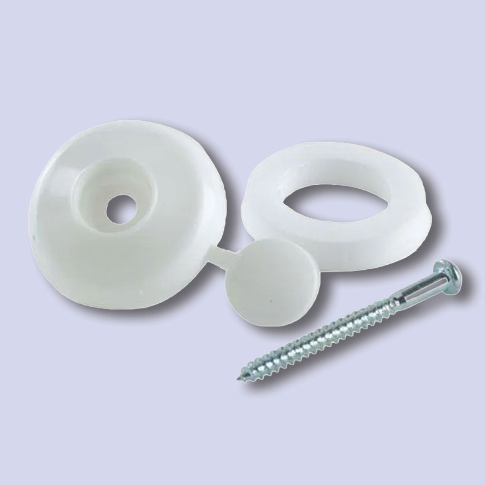 White Corotherm Super Fixings - Pack of 10