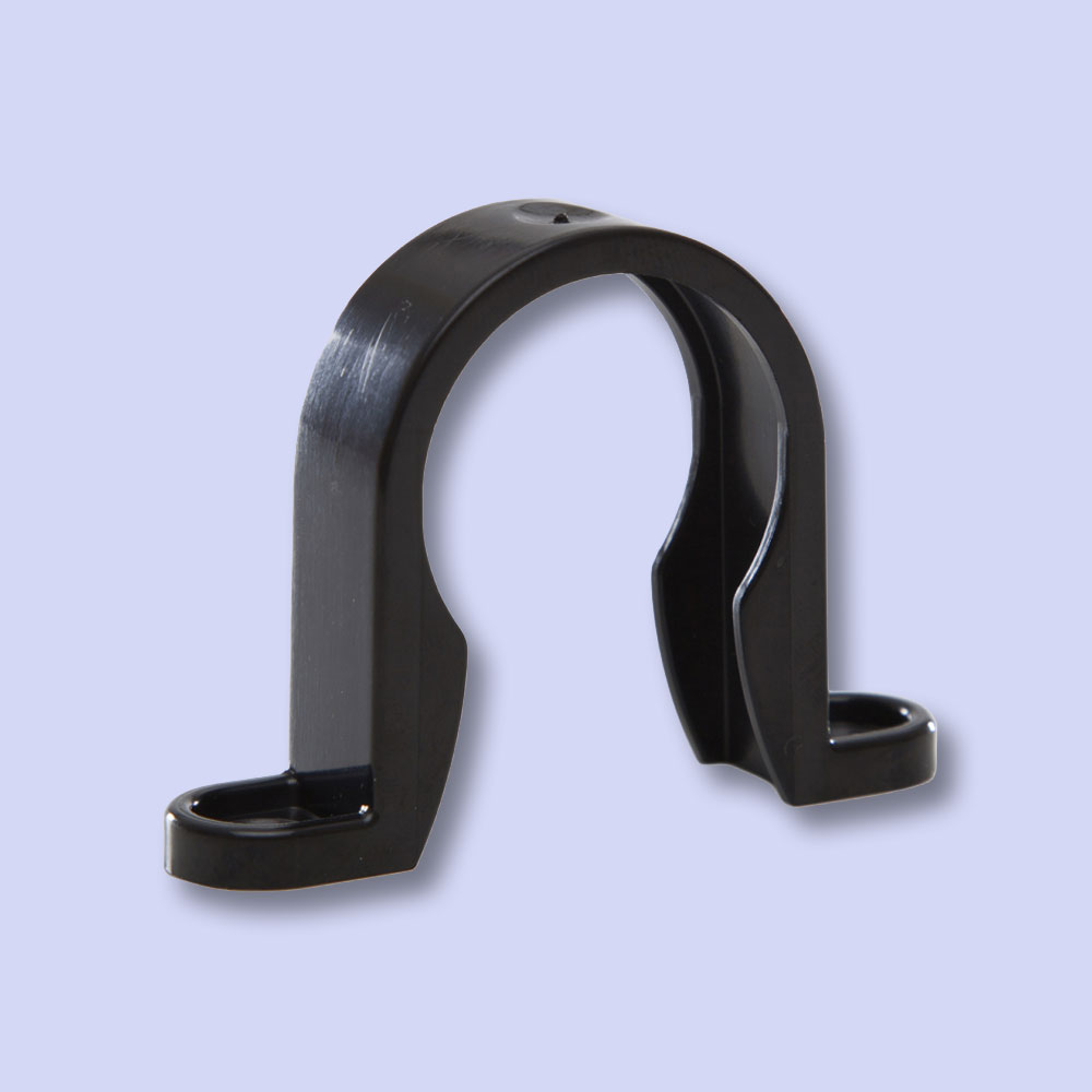 Pipe Clip Black 32mm