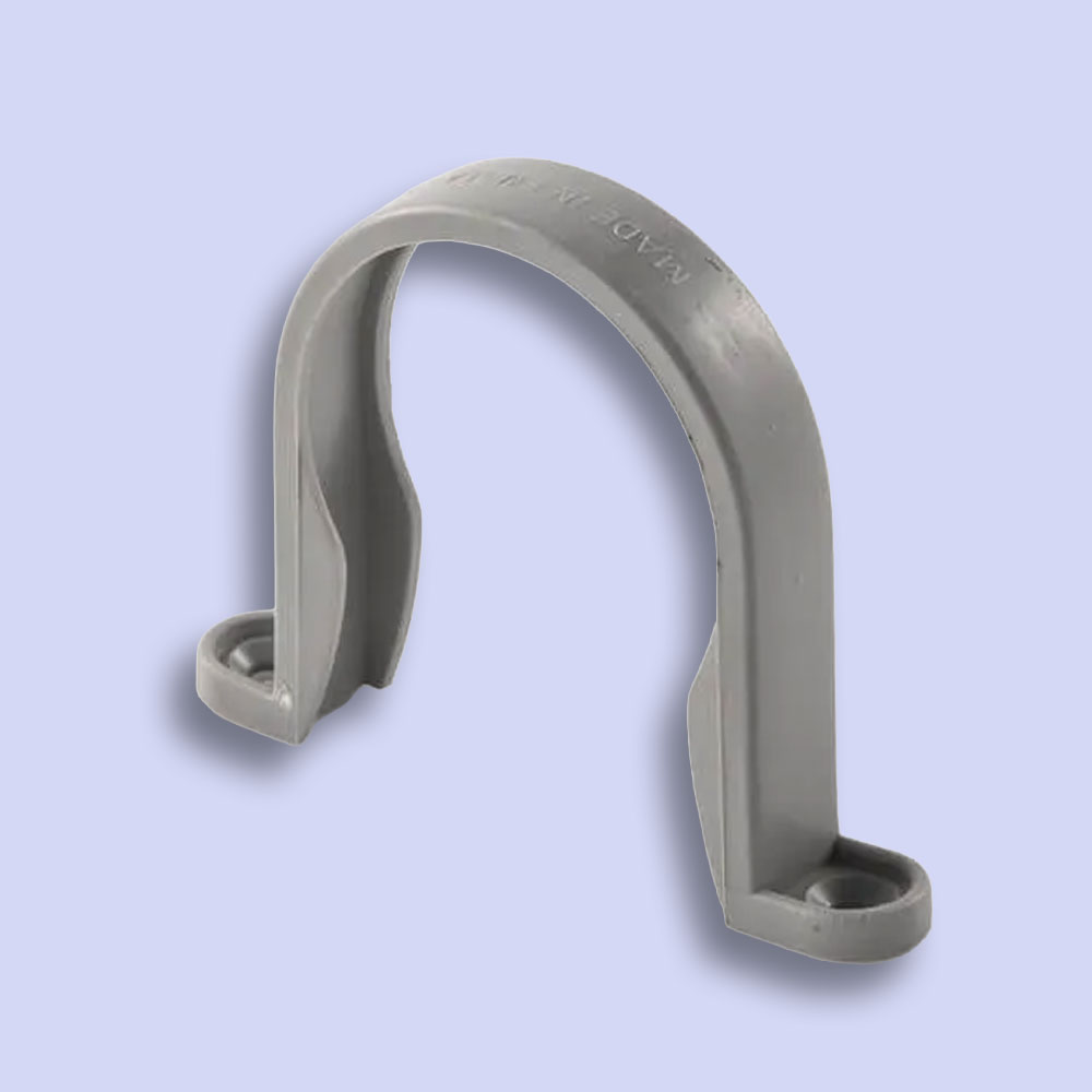 Pipe Clip Grey