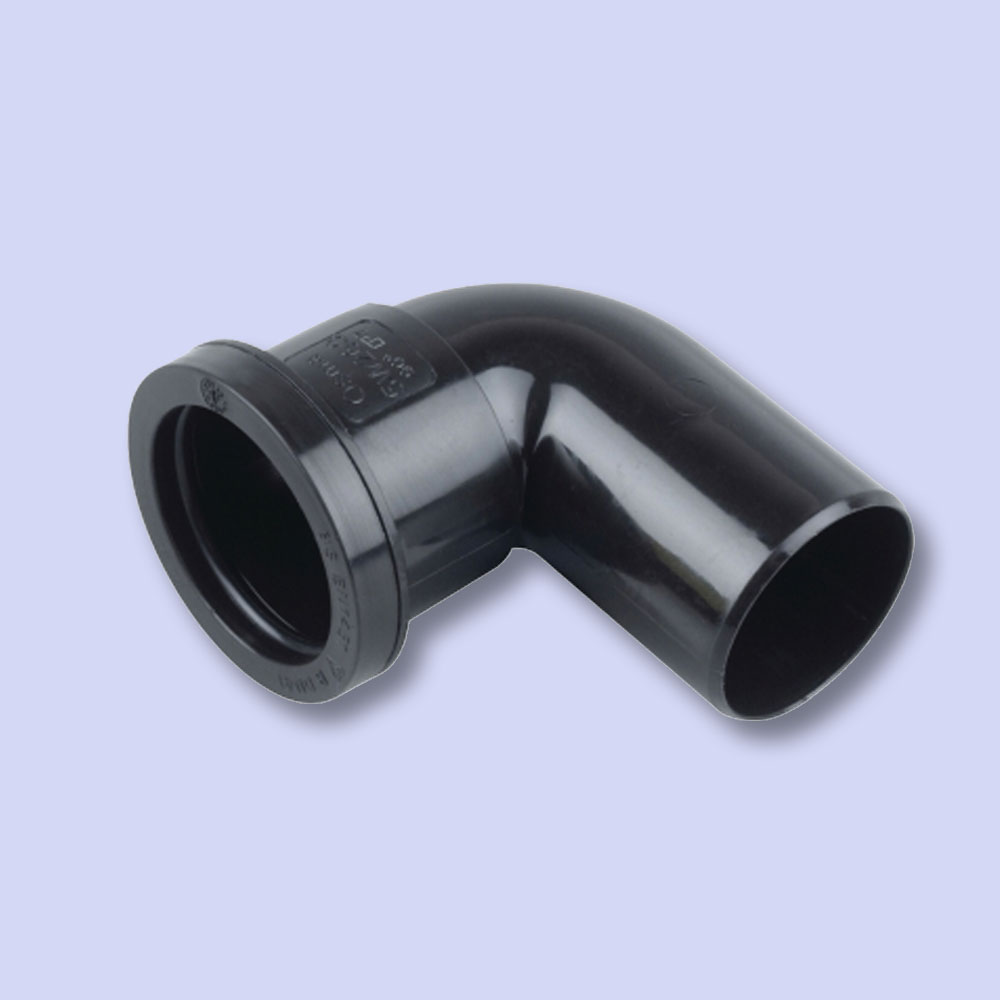 Spigot Bend Black 90º 32mm
