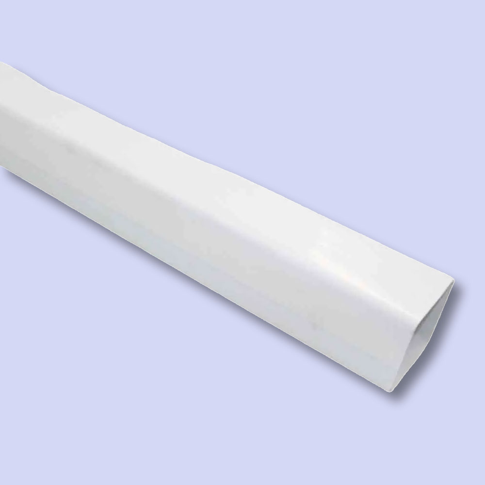 Downpipe 65mm Square White