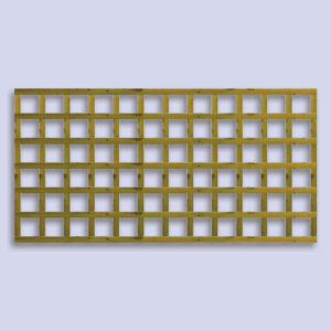 Traditional Square Trellis Panel 6ft x 3ft