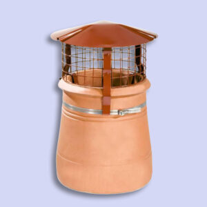 Birdguard Solid Fuel Terracotta Cowl