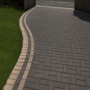 Brett 60mm Omega Charcoal Block Paving