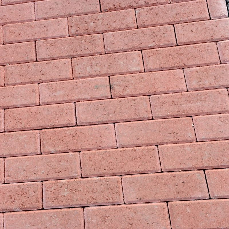 Brett 50mm Omega Red Block Paving