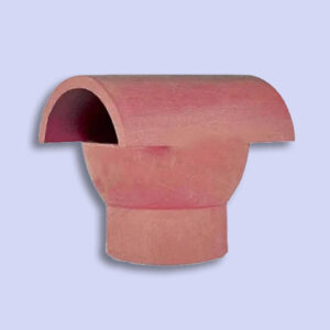 Clay Bonnet Insert Red 180mm Spigot