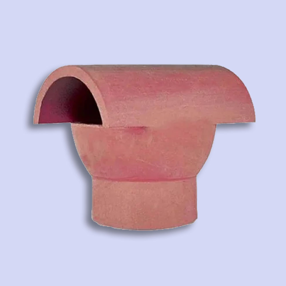 Clay Bonnet Insert Red 180mm Spigot