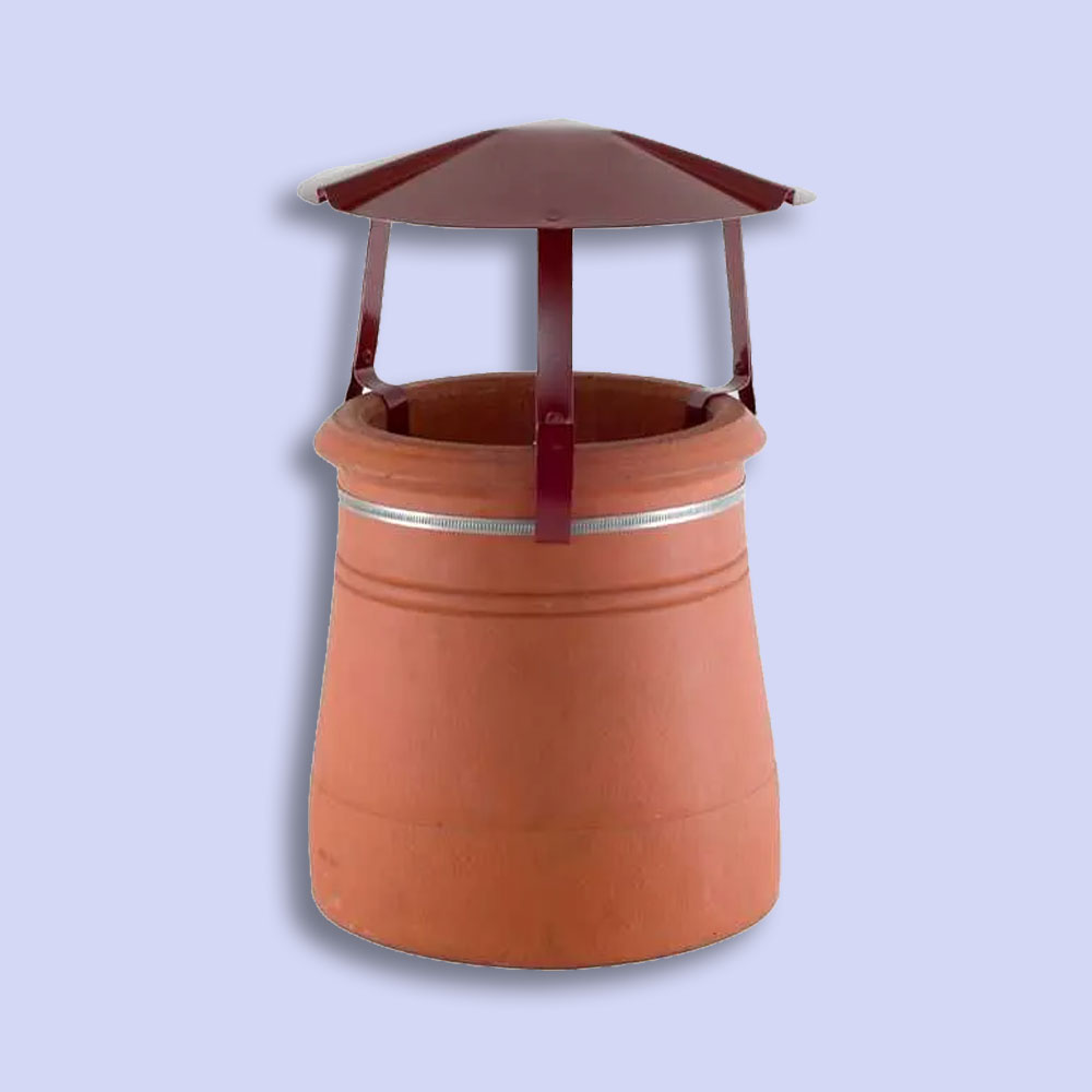 Raincap Chimney Cowl Terracotta