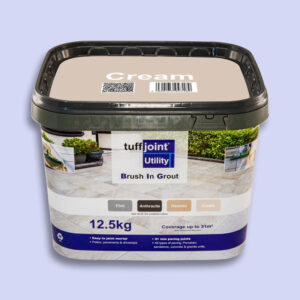 Tuffjoint Cream Brush-In Mortar Grout 12.5kg