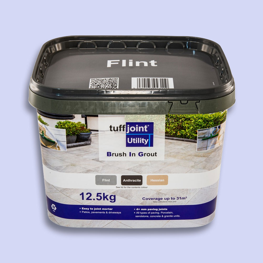 Tuffjoint Flint Brush-In Mortar Grout 12.5kg