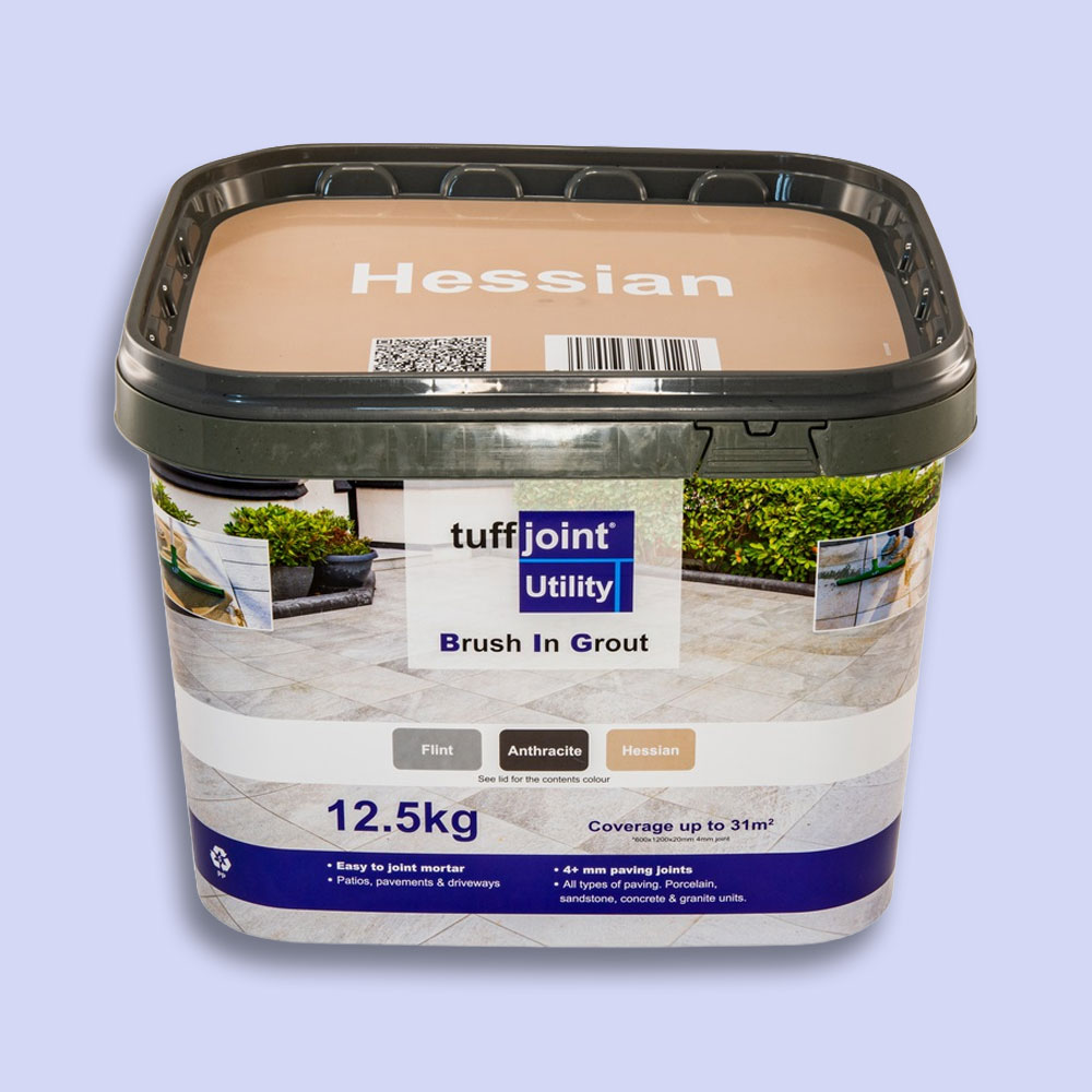 Tuffjoint Hessian Brush-In Mortar Grout 12.5kg