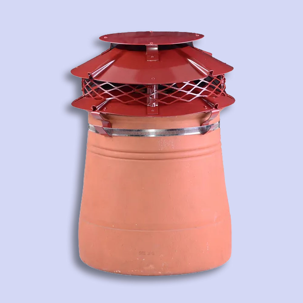 UFO Multifuel Cowl Terracotta