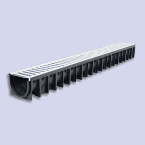 Dekdrain 1m PP Channel Galvanised Grate