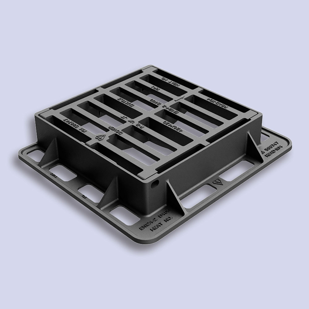 Hinged D400 Ductile Iron Grate