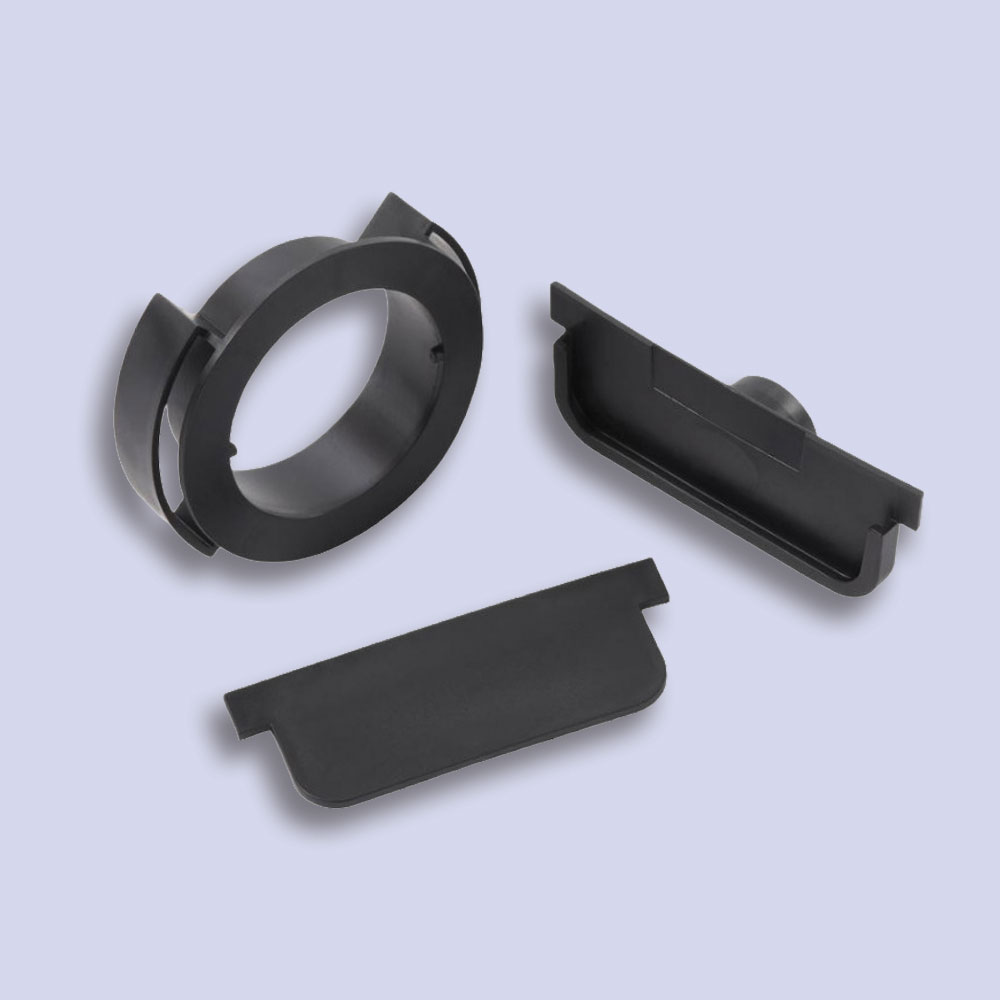 Shallow PVC Channel Black Accessory Kit