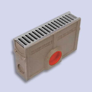 Clark Drain Channel Drain Silt Box & Grate