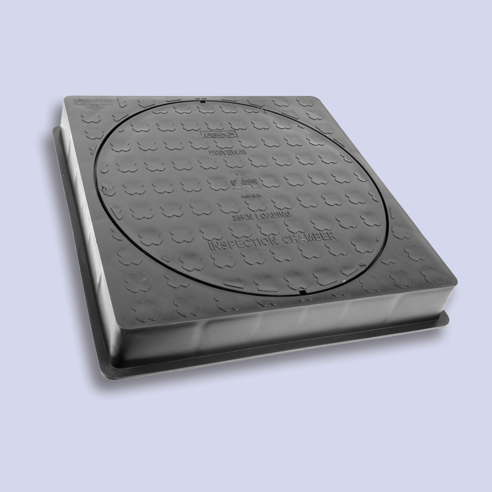 Square Polymer Cover and Frame