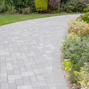 Brett Alpha Trio 50mm Block Paving Silver Haze
