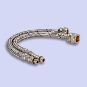 Flexi Tap Connector Pair 15mm x 300mm