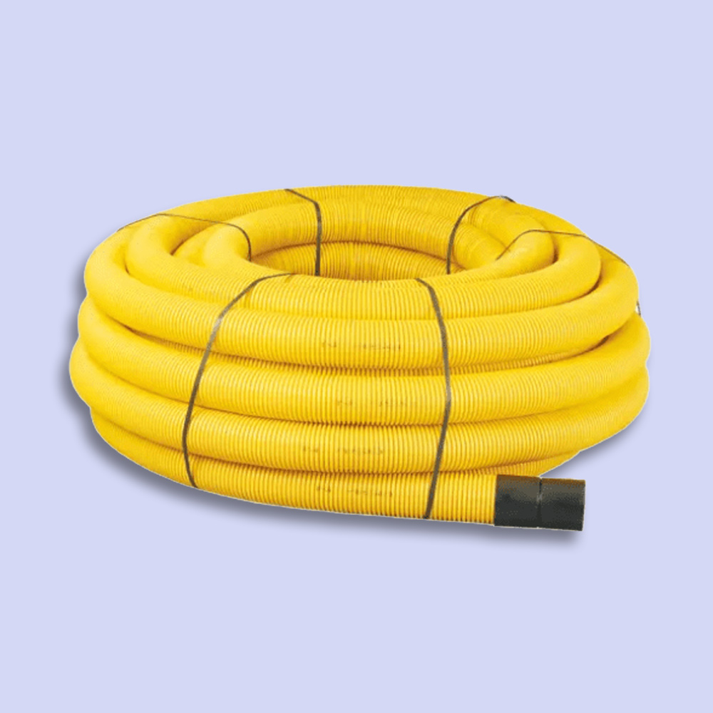 Roll SWDR Yellow Perforated Gas Ducting