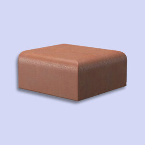 Stop End Double Bullnose Red Bricks BN15.2