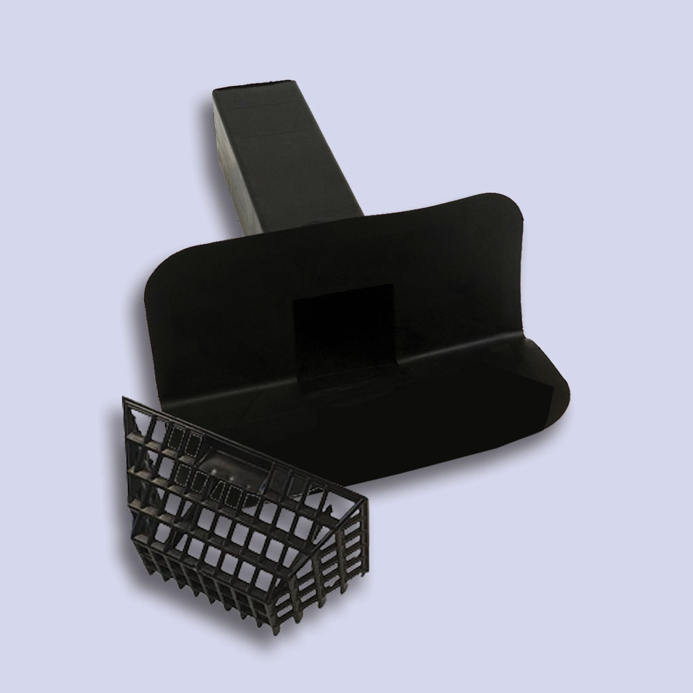 EDPM Thru Wall Outlet 100mm