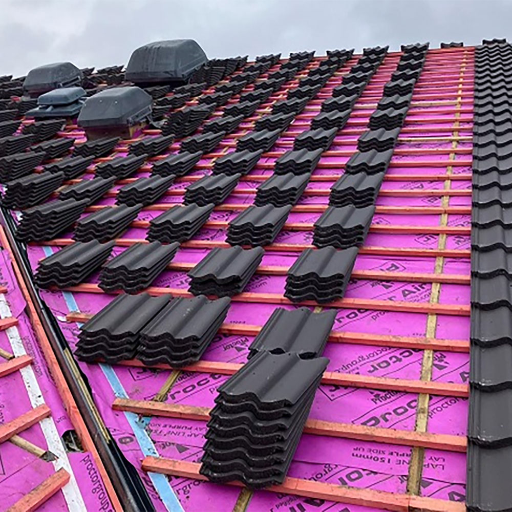 Air & Vapour Permeable Roofing Membrane 1m x 50m