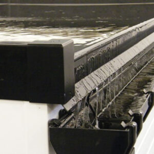 UPVC 2-Part Gutter Black