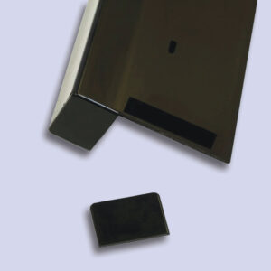 UPVC Edge Trim Black