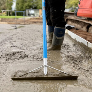 Ox Pro Aluminium Concrete Rake